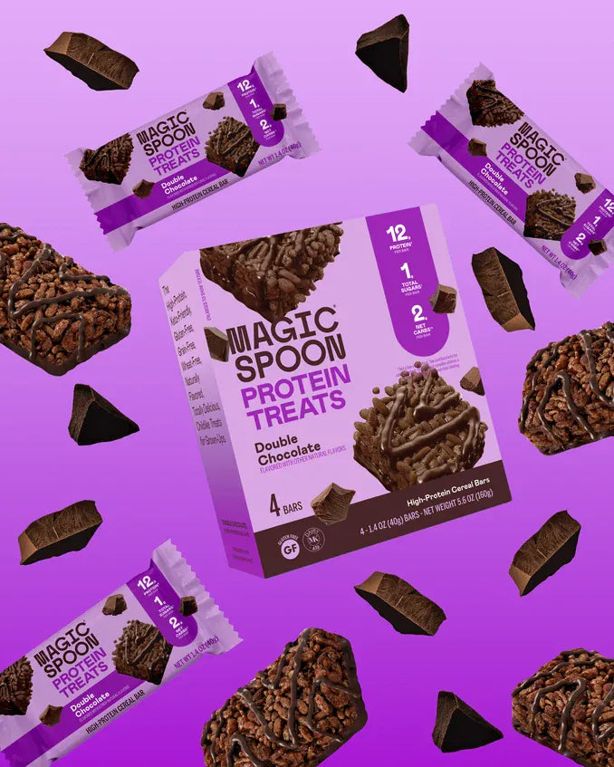 Magic Spoon Protein Treats | Double Chocolate | Box of 12 - Nashua Nutrition