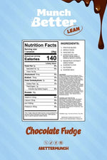 Munch Better LEAN - Protein Brownie - Chocolate Fudge (1 Brownie or Box of 12) - Nashua Nutrition