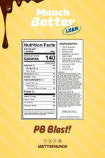Munch Better LEAN - Protein Brownie - Peanut Butter Blast (1 Brownie or Box of 12) - Nashua Nutrition