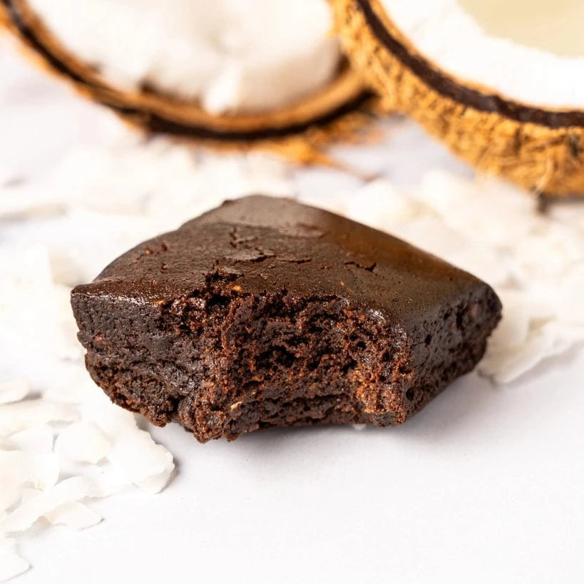 Munch Better - Protein Brownie - Chocolate Coconut (1 Brownie or Box of 8) - Nashua Nutrition