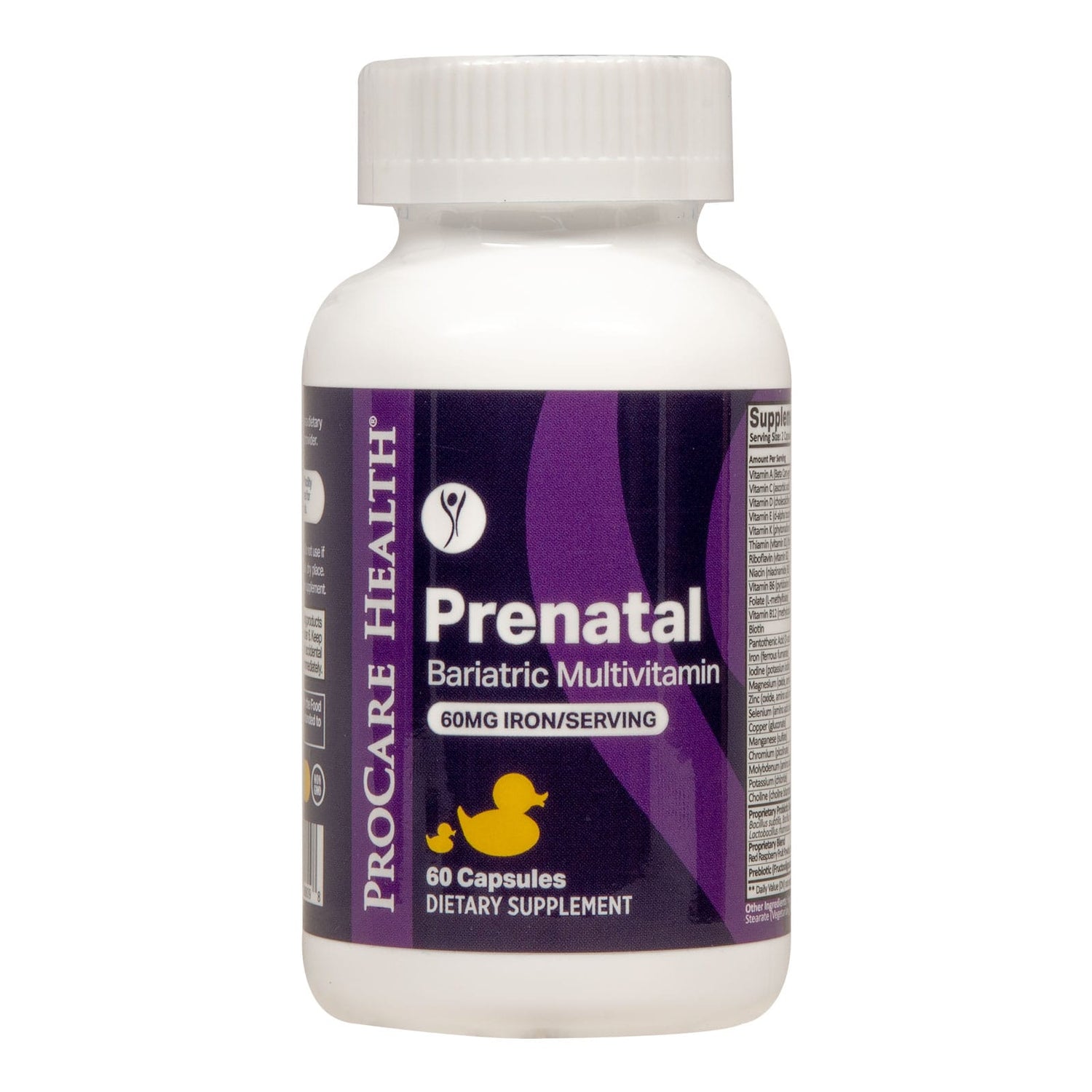 ProCare Health Prenatal Bariatric Multivitamin - 60 Capsules - Nashua Nutrition