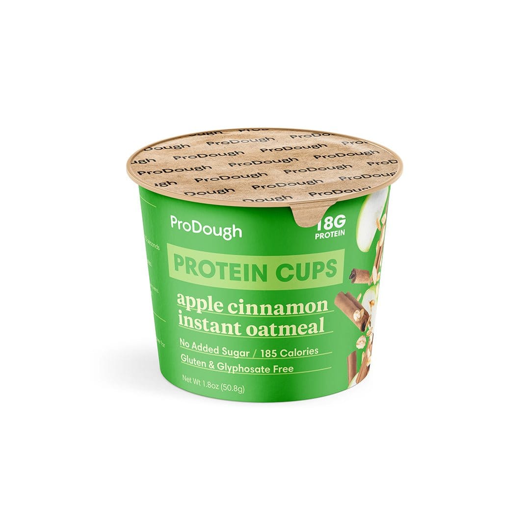 ProDough Oatmeal Cups - Apples & Cinnamon - 1 Cup - Nashua Nutrition