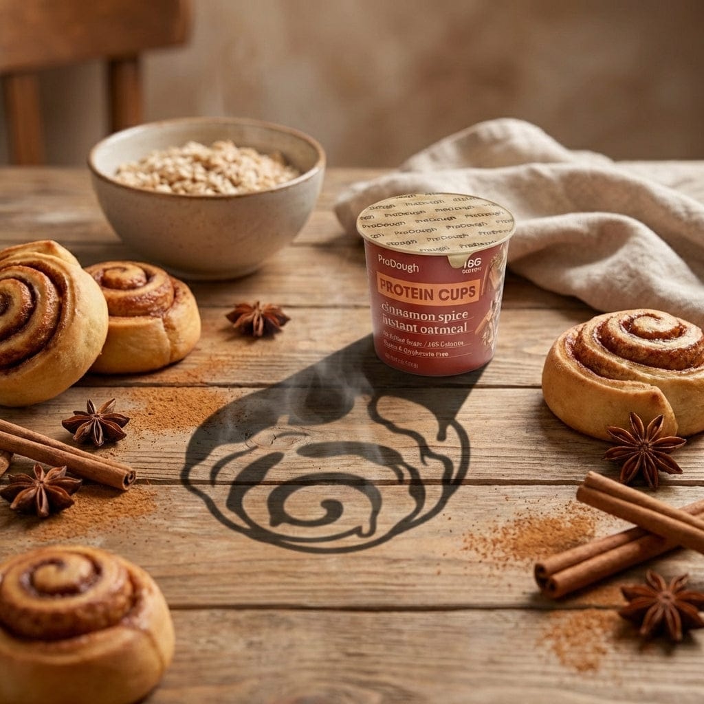 ProDough Oatmeal Cups - Cinnamon Spice - 1 Cup - Nashua Nutrition