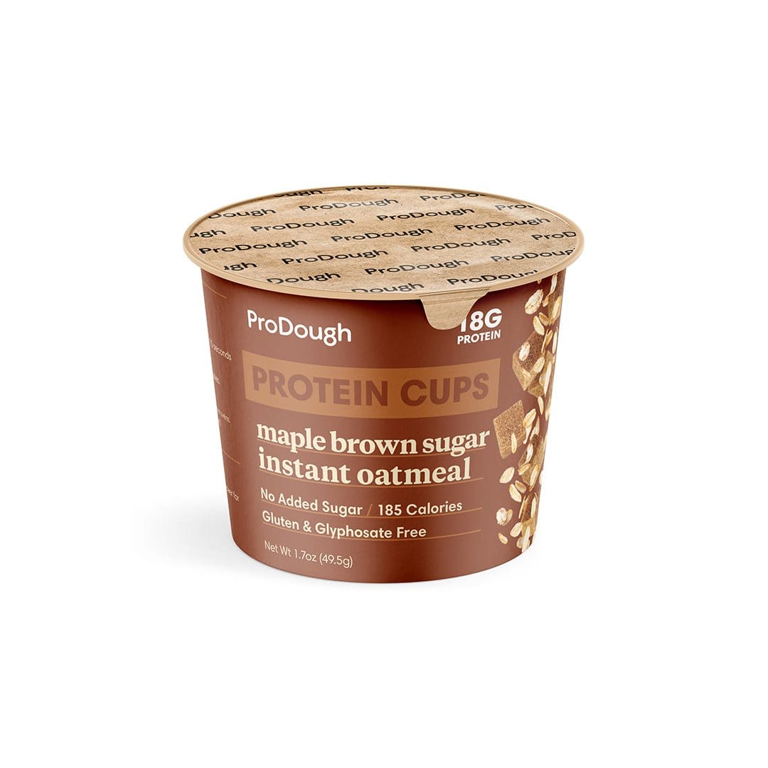 ProDough Oatmeal Cups - Maple Brown Sugar - 1 Cup - Nashua Nutrition