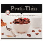 Proti-Thin Chocolatey Hoops Breakfast Cereal - 7 Packets - Nashua Nutrition