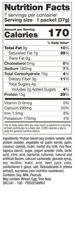 Proti-Thin : Coated Soy Snacks : Berry : (7/Box) - Nashua Nutrition
