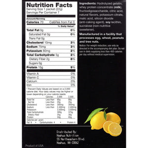 Proti-Thin Fruit Drink - Lemon - 7/Box - Cold Drinks - Nashua Nutrition