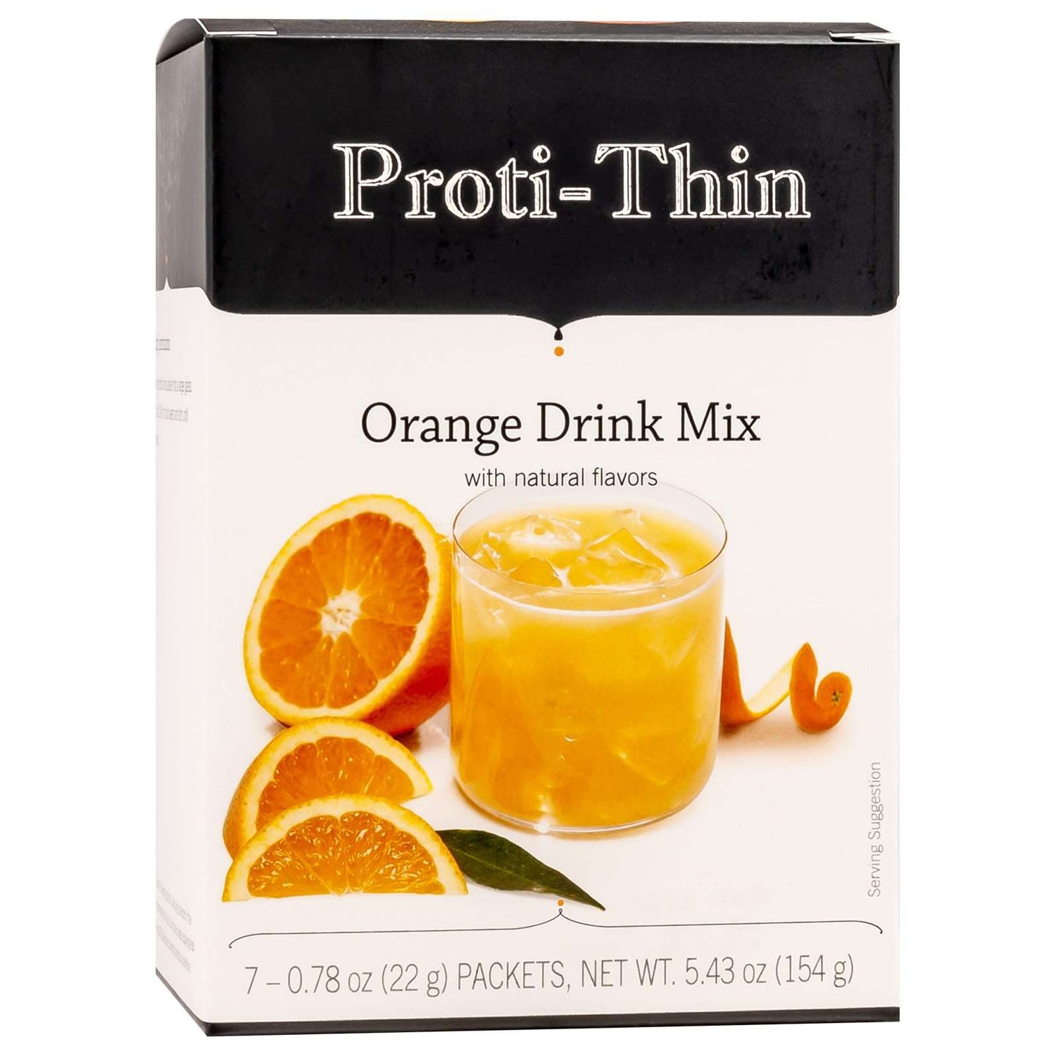 Proti-Thin Fruit Drink - Orange - 7/Box - Cold Drinks - Nashua Nutrition