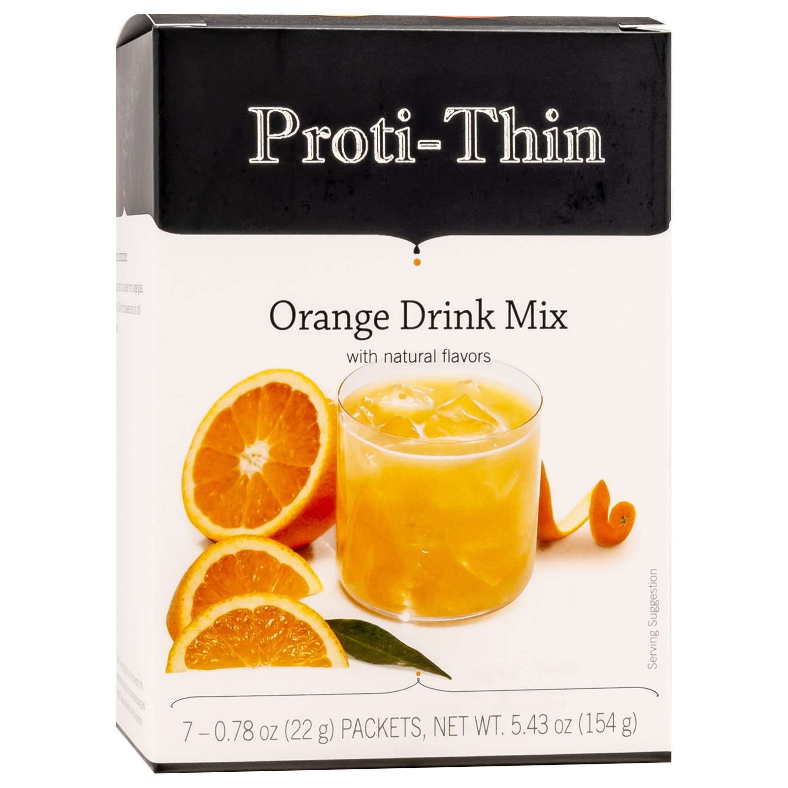 Proti-Thin Fruit Drink - Orange - 7/Box - Cold Drinks - Nashua Nutrition