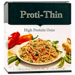 Proti-Thin High Protein Pasta - Orzo - 7/Box - Dinners & Entrees - Nashua Nutrition