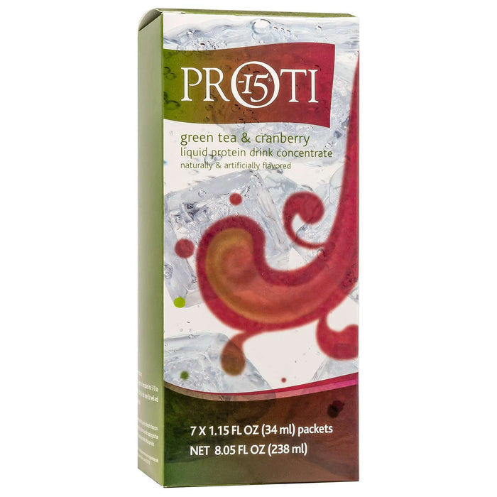 Proti-Thin Liquid Concentrate - Green Tea & Cranberry (7/Box)