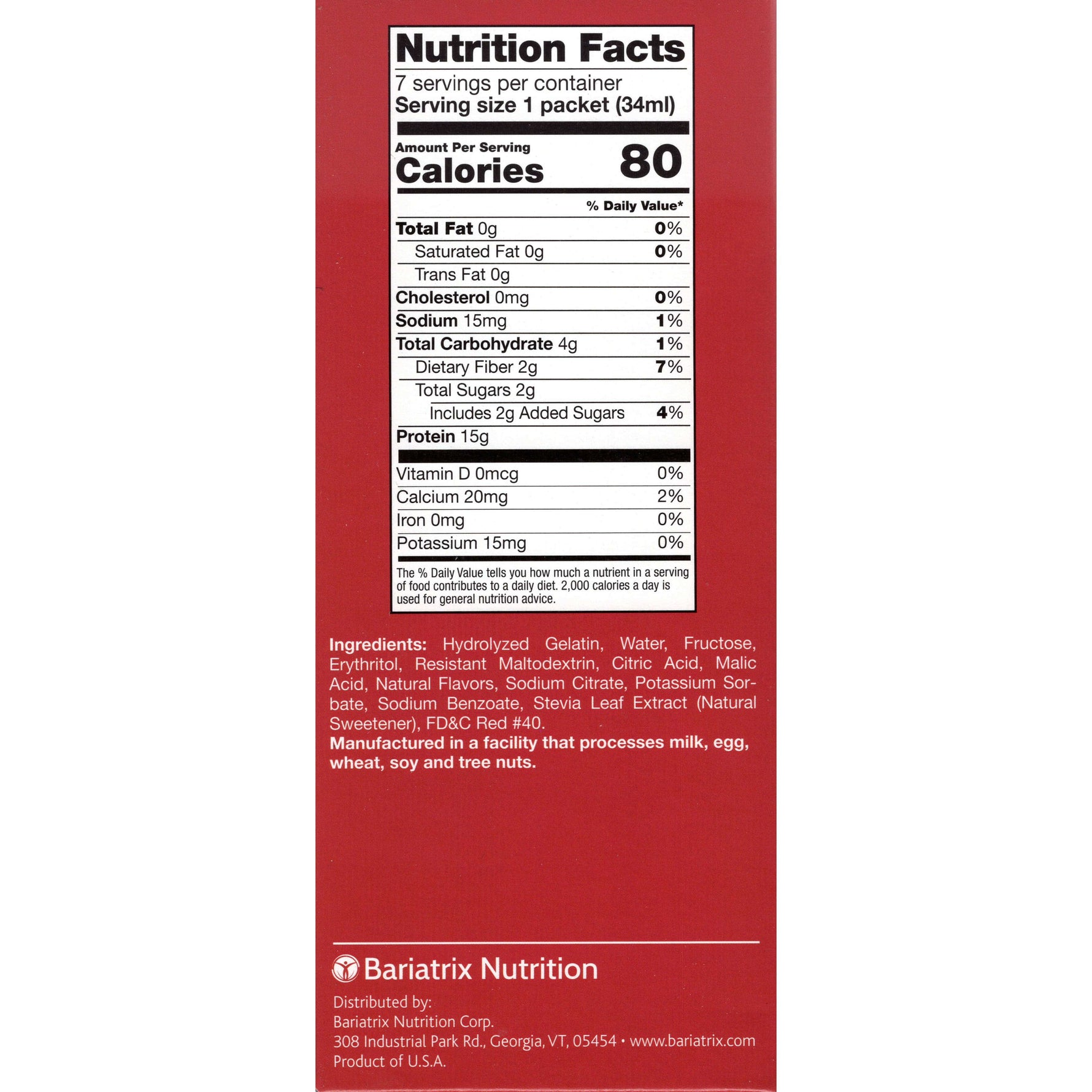 Proti-Thin Liquid Concentrate - Pomegranate (7/Box) - Cold Drinks - Nashua Nutrition