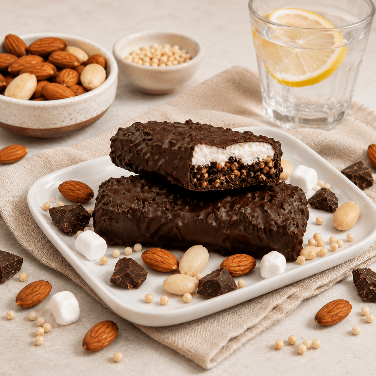 Proti-thin Protein Bar - Rocky Road - 7/Box - Nashua Nutrition