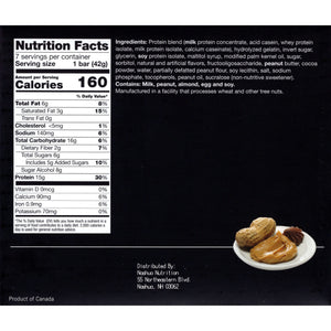 Proti-Thin Protein Bars - Peanut Butter Cup, 7 Bars/Box - Protein Bars - Nashua Nutrition