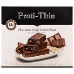 Proti-Thin Protein Bars VLC - Chocolate Crisp, 7 Bars/Box - Protein Bars - Nashua Nutrition