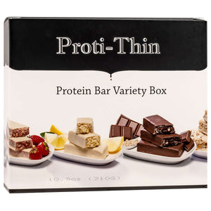 Proti-Thin Protein Bars VLC - Variety Pack, 7 Bars/Box - Protein Bars - Nashua Nutrition