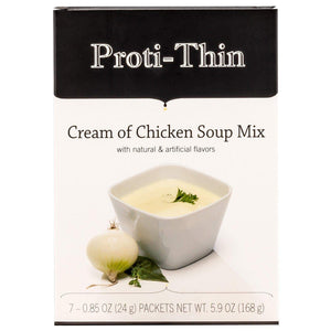 Proti-Thin Protein Soup - Cream of Chicken (7/Box) - Hot Soups - Nashua Nutrition