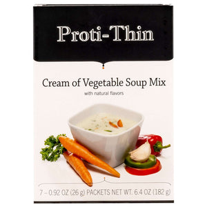 Proti-Thin Protein Soup - Cream of Vegetable - 7/Box - Hot Soups - Nashua Nutrition