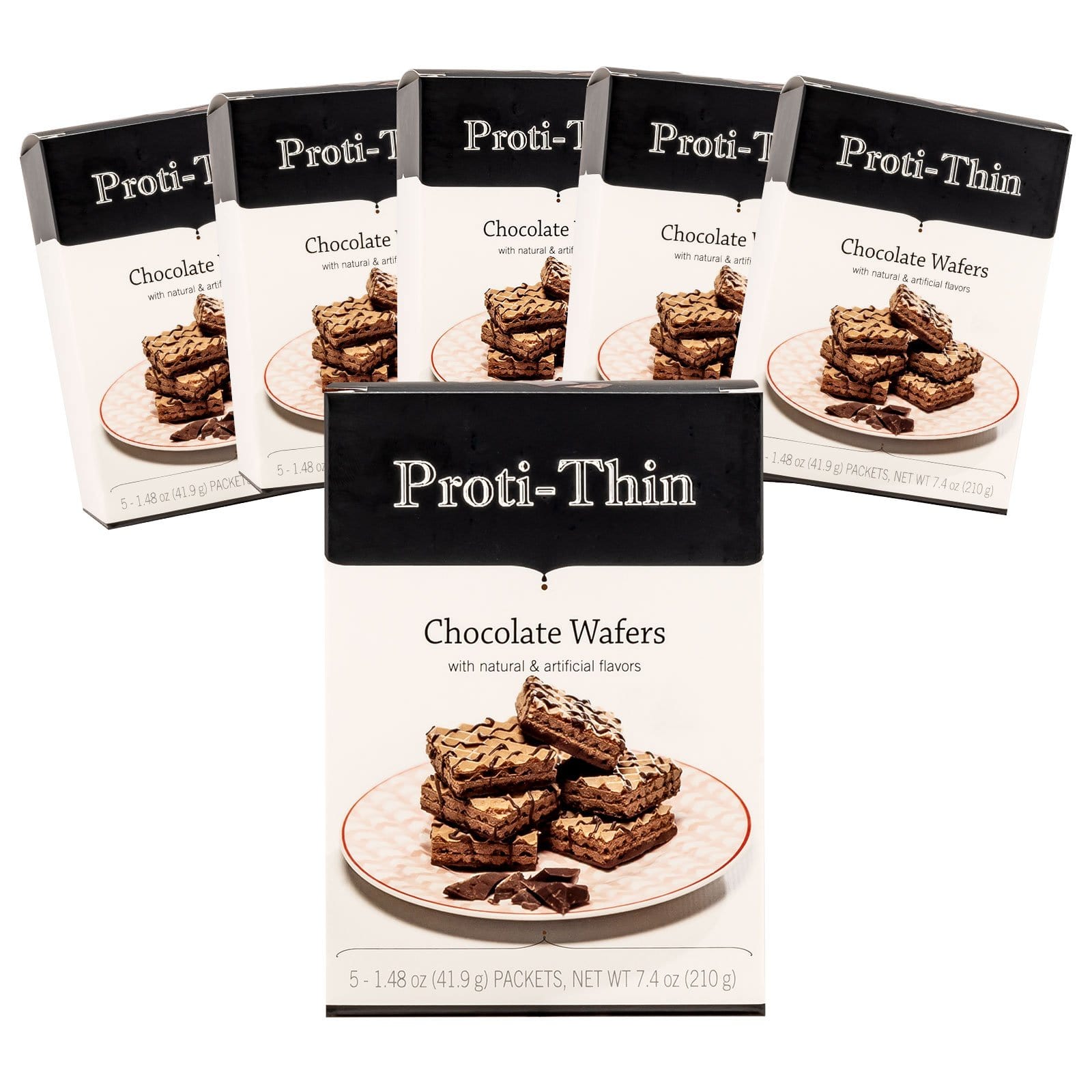 Proti-Thin Protein Wafer Squares - Chocolate MultiPack - Nashua Nutrition