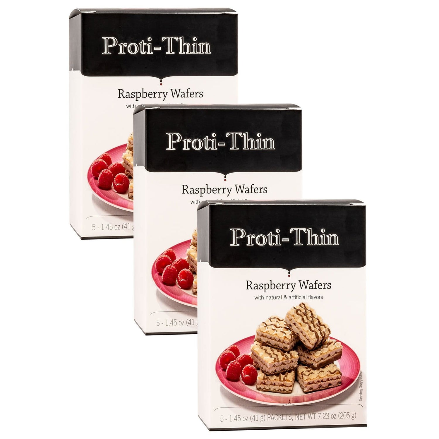 Proti-Thin Protein Wafer Squares - Raspberry MultiPack - Nashua Nutrition