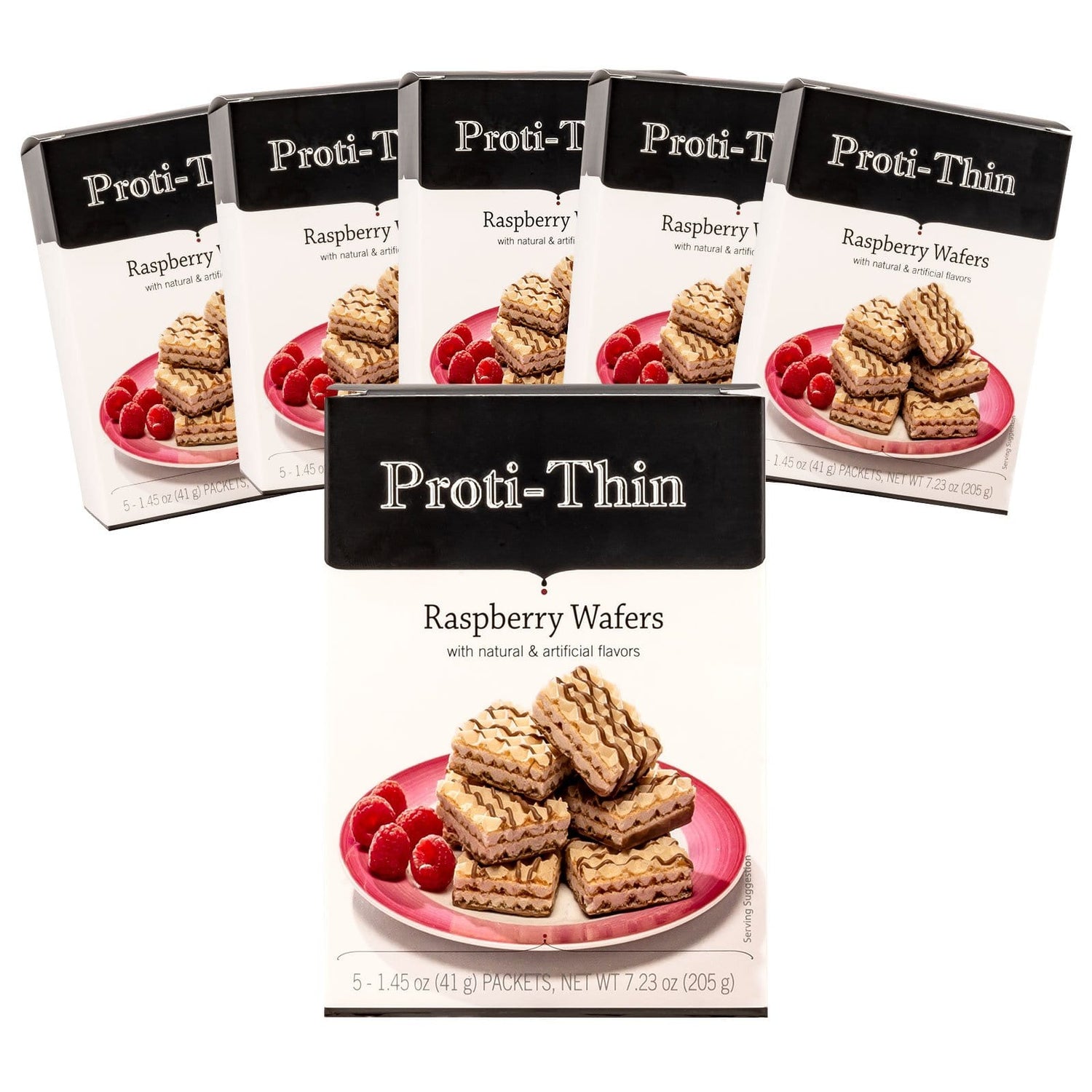 Proti-Thin Protein Wafer Squares - Raspberry MultiPack - Nashua Nutrition