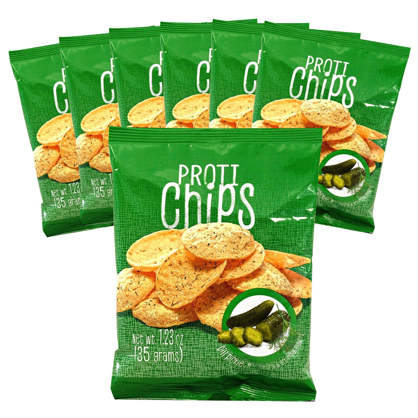 Proti-Thin Proti Chips - Dill Pickle - Nashua Nutrition