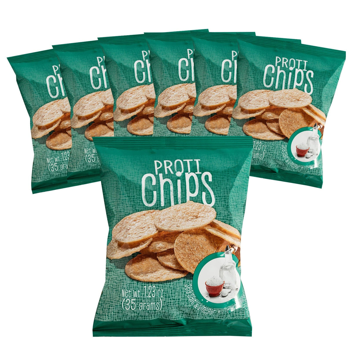 Proti-Thin Proti Chips - Salt & Vinegar - Nashua Nutrition