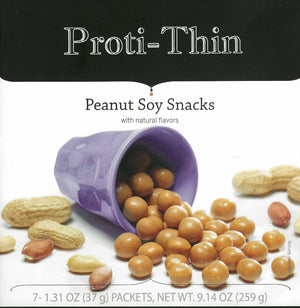 Proti-Thin Snack - Peanut & Caramel Soy Snacks - 7/Box - Nashua Nutrition