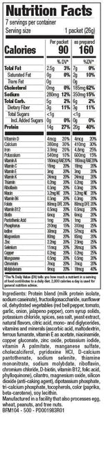 Proti-Thin VLC Egg Scrambles - Southwest Flavor, 7/Box - Nashua Nutrition