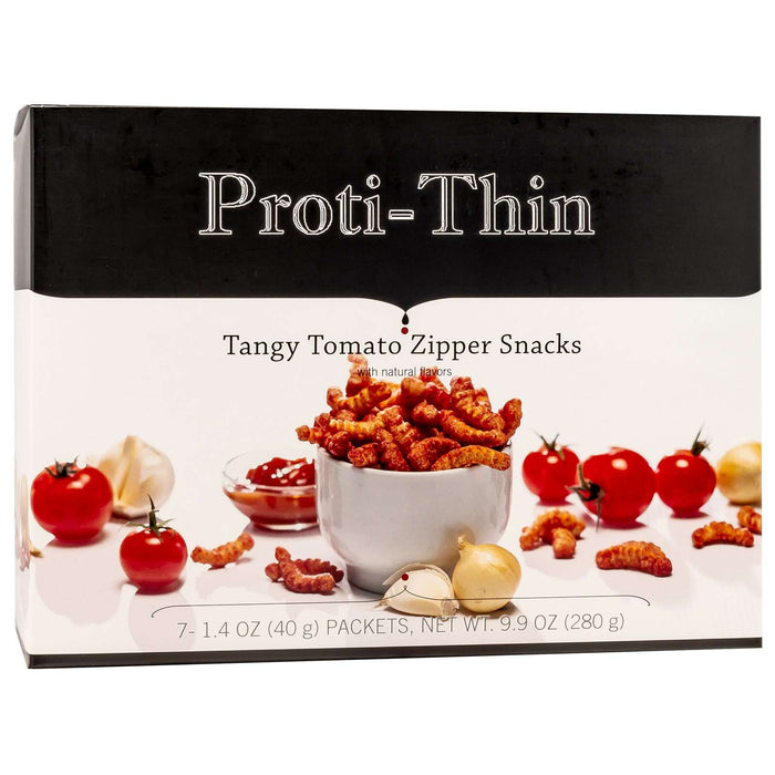 Proti-Thin Zipper Snacks - Tangy Tomato - 7/Box