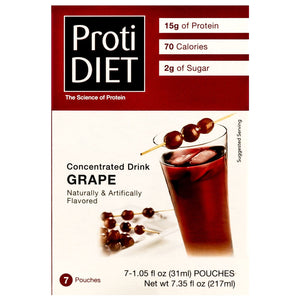 ProtiDiet Liquid Concentrate - Grape - 7/Box - Cold Drinks - Nashua Nutrition