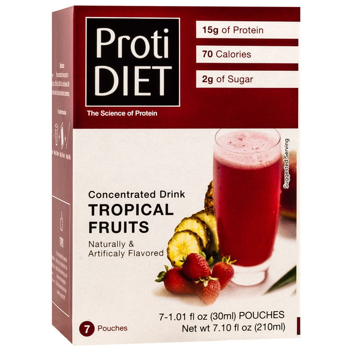 ProtiDiet Liquid Concentrate - Tropical Fruits - 7/Box