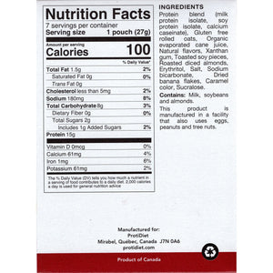 ProtiDiet Oatmeal - Banana Nut - 7/Box - Breakfast Items - Nashua Nutrition