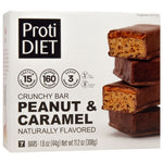 ProtiDiet Protein Bar - Peanut Butter Caramel Crisp - 7/Box - Nashua Nutrition