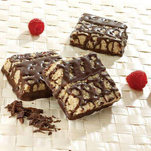 ProtiDiet Protein Bar Squares - Raspberry Dark Chocolate, 7 Bars/Box - Protein Bars - Nashua Nutrition