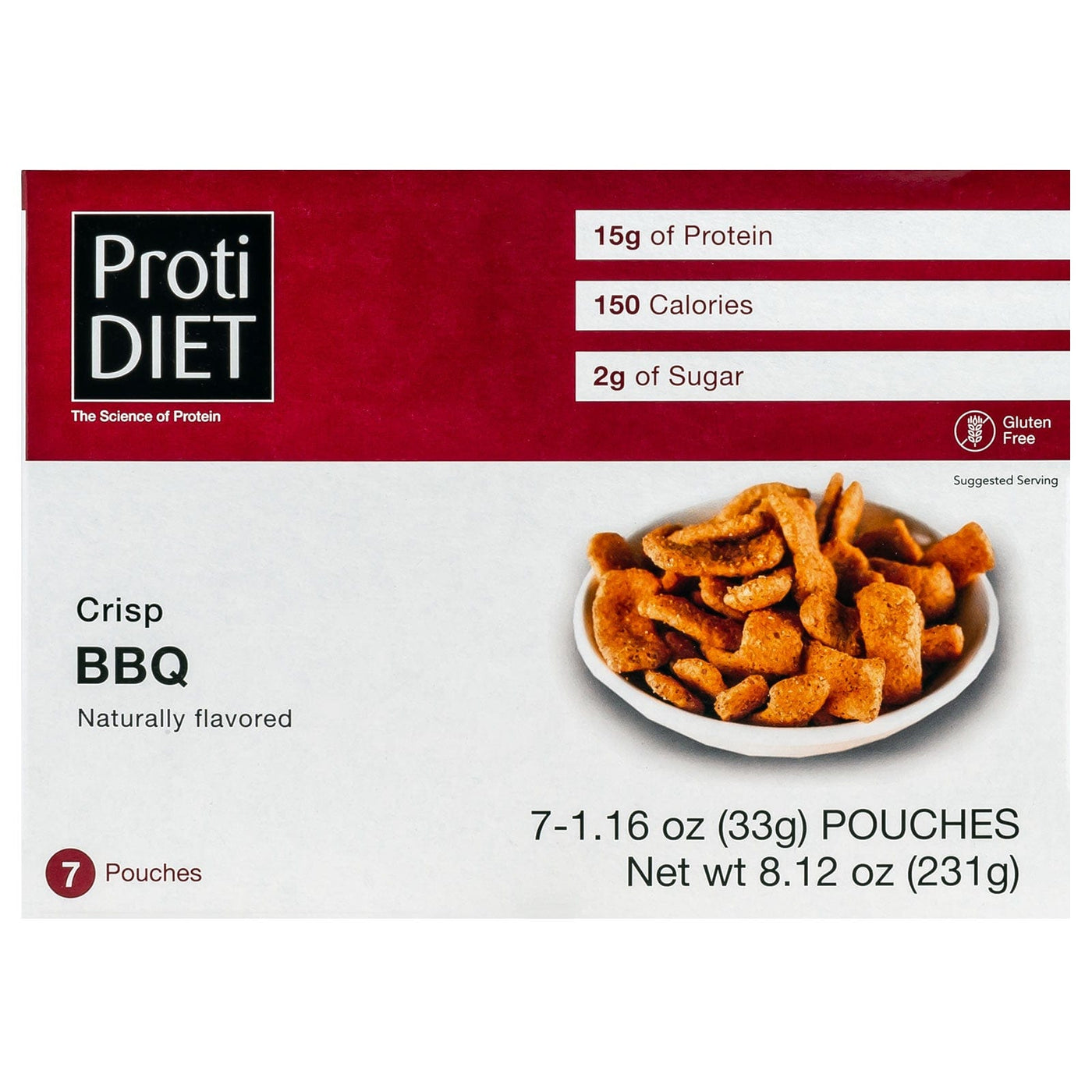 Delicious BBQ Protein Crisps | ProtiDiet | Nashua Nutrition