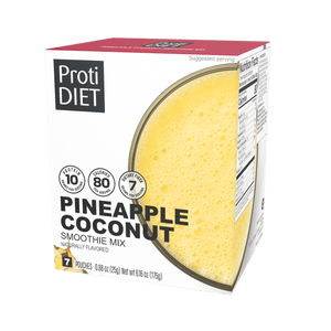 ProtiDiet Protein Fiber Shake - Pineapple Coconut - 7/Box - Nashua Nutrition