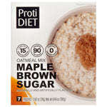 ProtiDiet Protein Oatmeal - Maple Brown Sugar - 7/Box - Nashua Nutrition