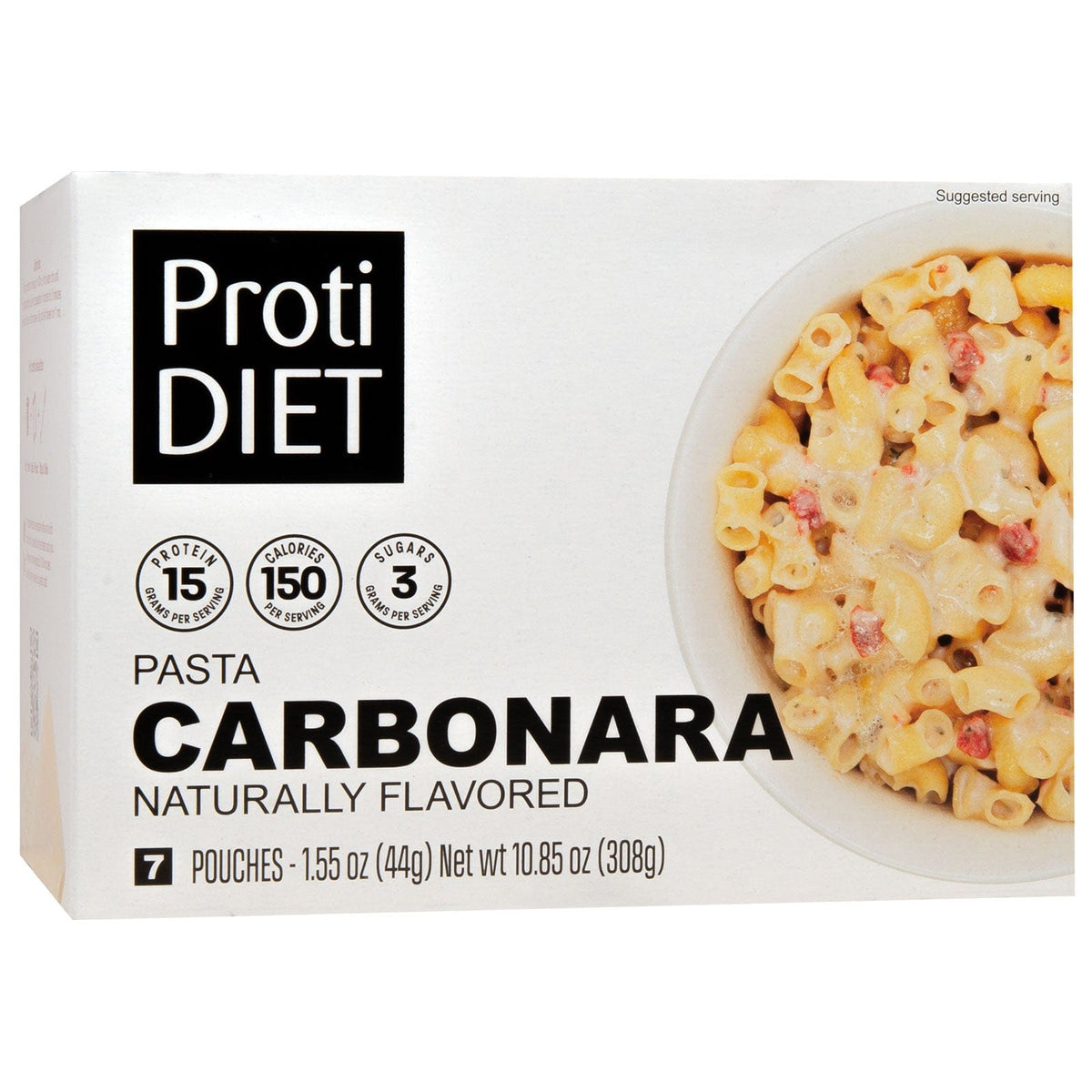 ProtiDiet Protein Pasta - Carbonara - 7/Box - Nashua Nutrition