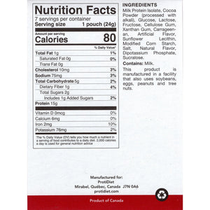 ProtiDiet Protein Pudding - Chocolate - 7/Box - Shake & Puddings - Nashua Nutrition