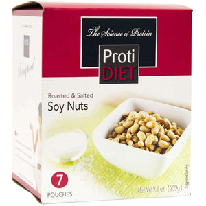 ProtiDiet Soy Nuts - Roasted & Salted - 7/Box - Snacks & Desserts - Nashua Nutrition