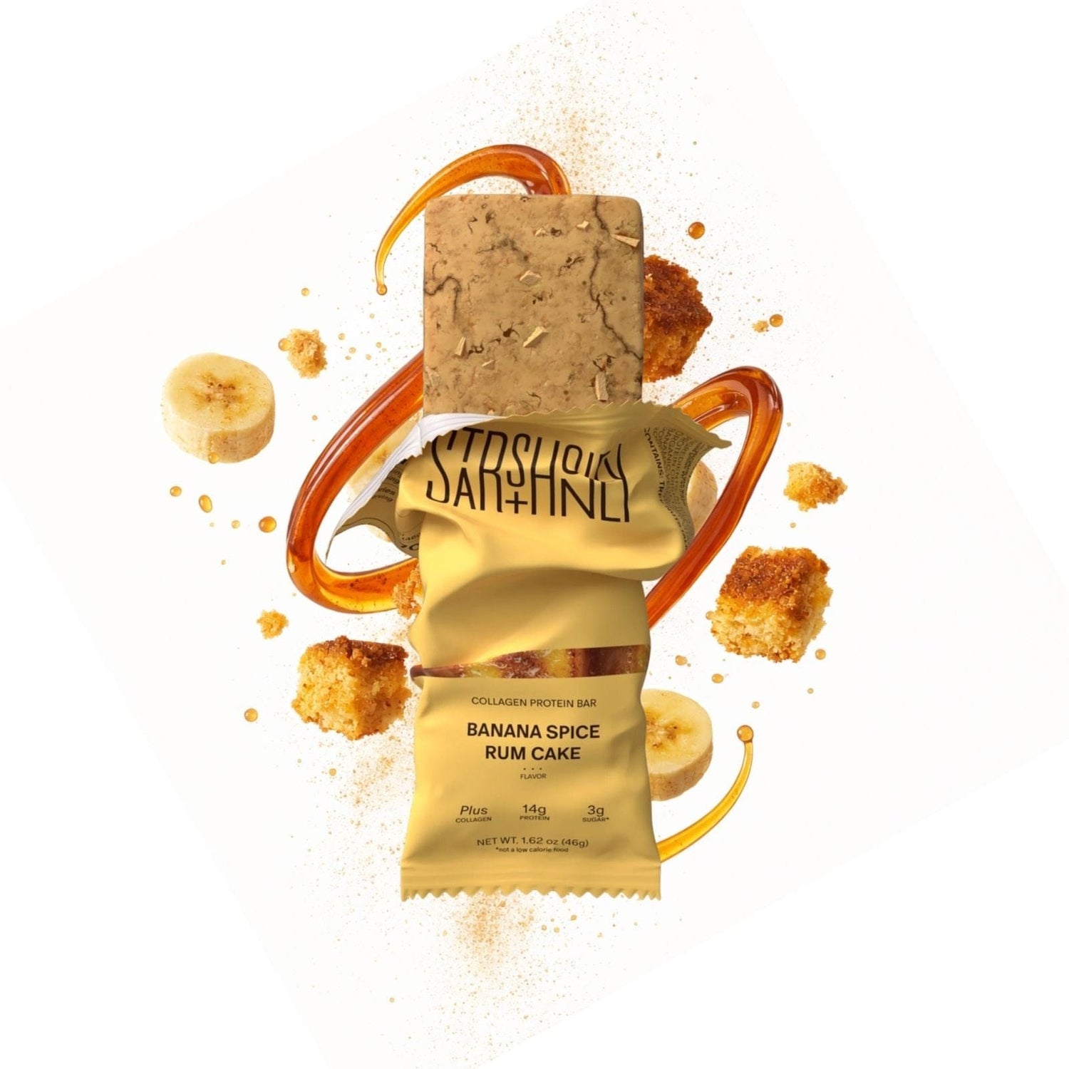 Stars and Honey Protein Bar - Banana Spice Rum Cake - Nashua Nutrition