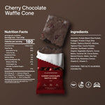 Stars and Honey Protein Bar - Cherry Chocolate Waffle Cone - Nashua Nutrition