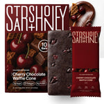 Stars and Honey Protein Bar - Cherry Chocolate Waffle Cone - Nashua Nutrition