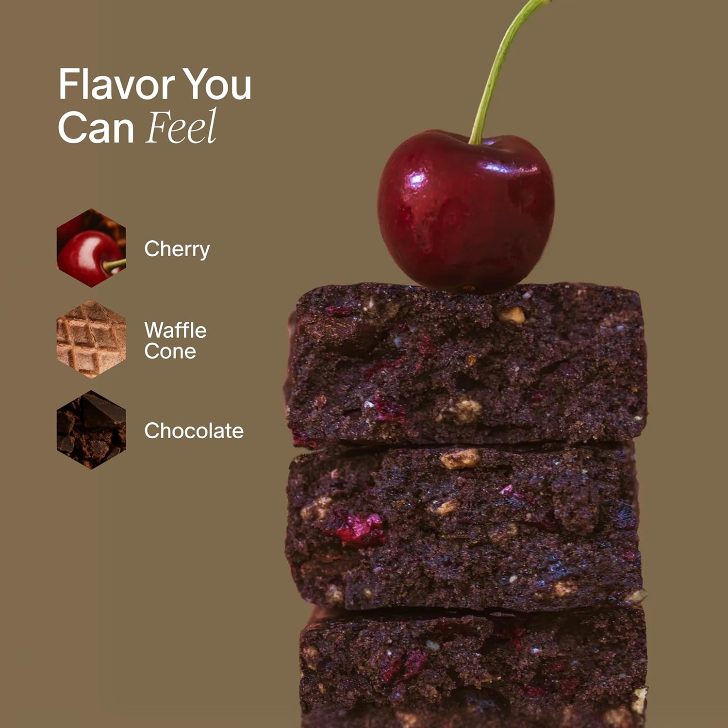 Stars and Honey Protein Bar - Cherry Chocolate Waffle Cone - Nashua Nutrition