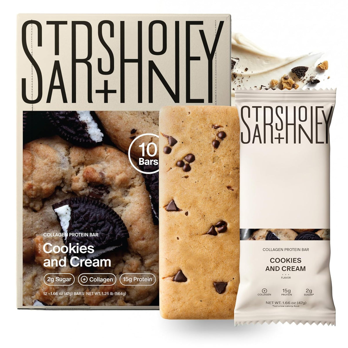 Stars and Honey Protein Bar - Cookies and Cream - Nashua Nutrition