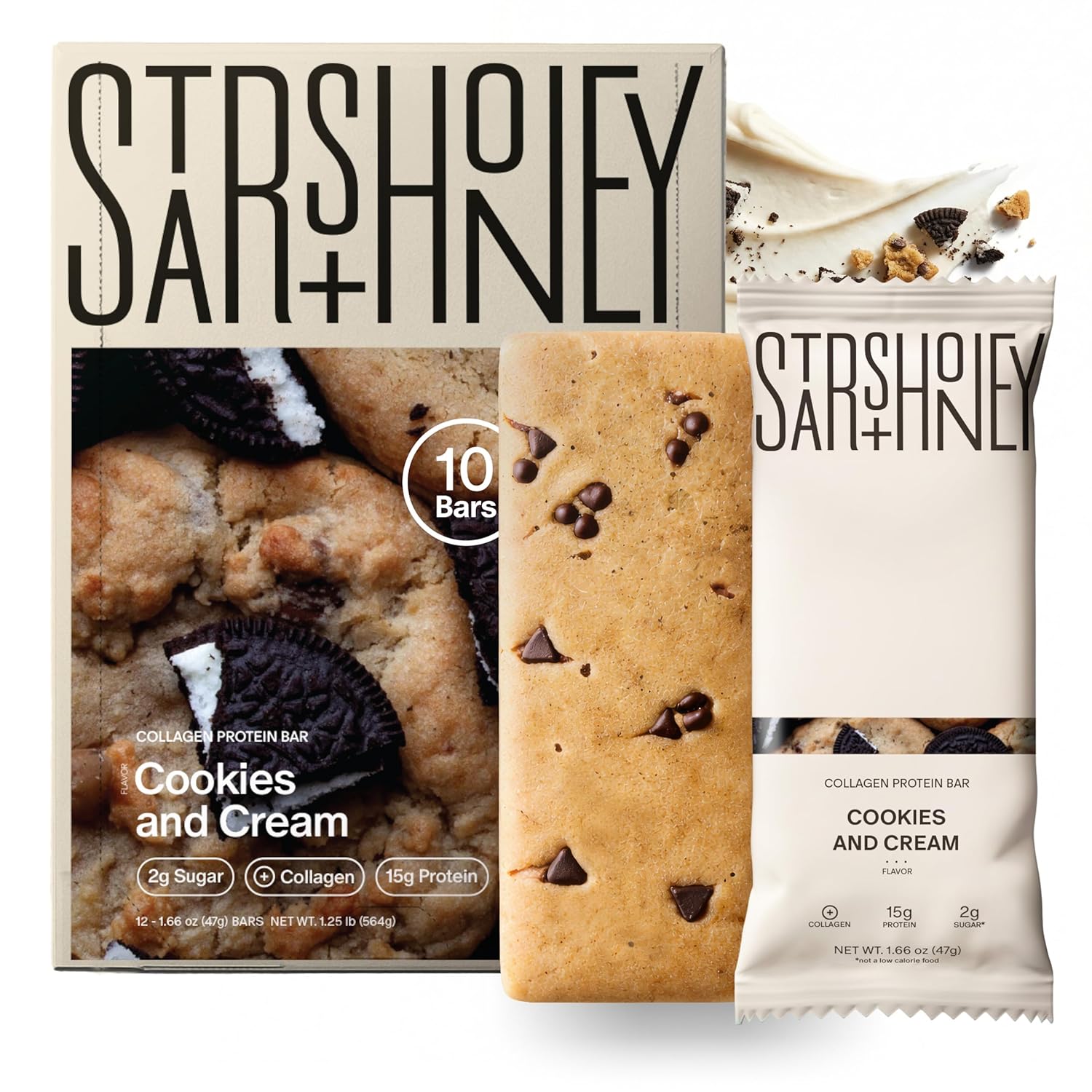 Stars and Honey Protein Bar - Cookies and Cream - Nashua Nutrition
