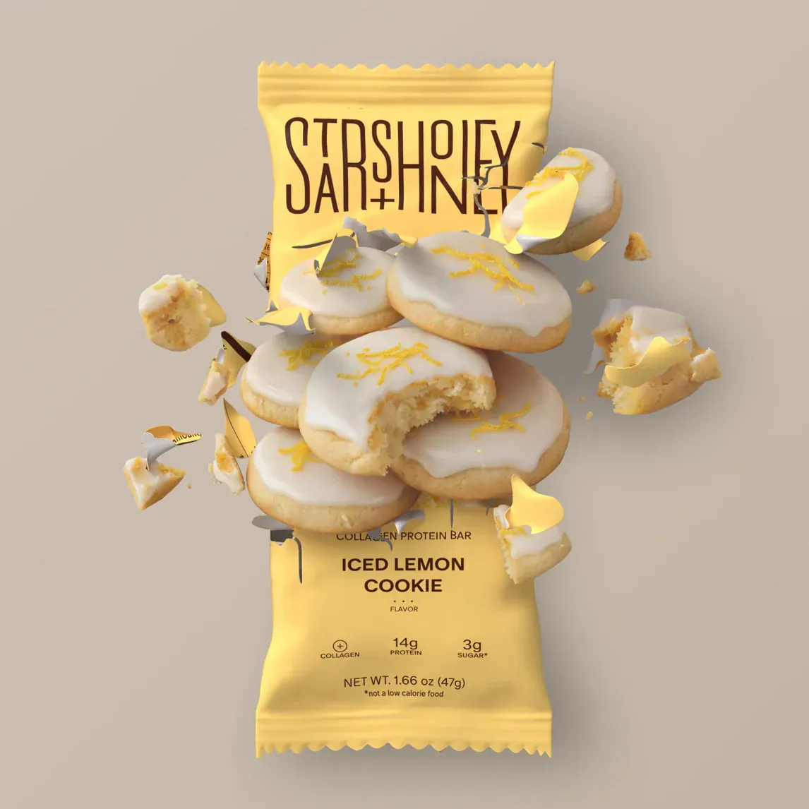 Stars and Honey Protein Bar - Iced Lemon Cookie - Nashua Nutrition