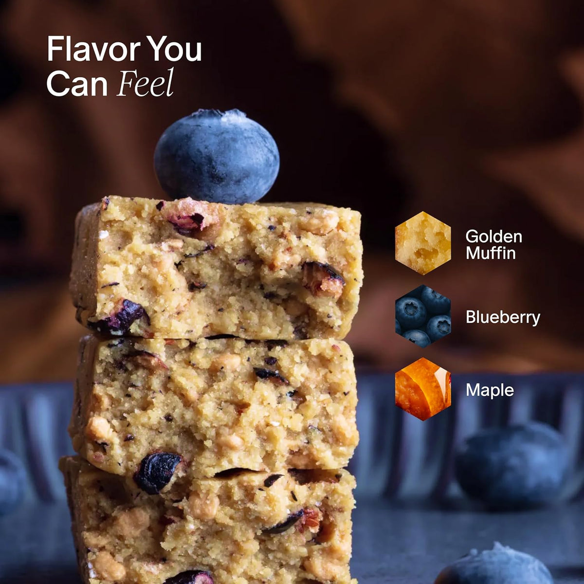 Stars and Honey Protein Bar - Maple Blueberry Muffin - Nashua Nutrition