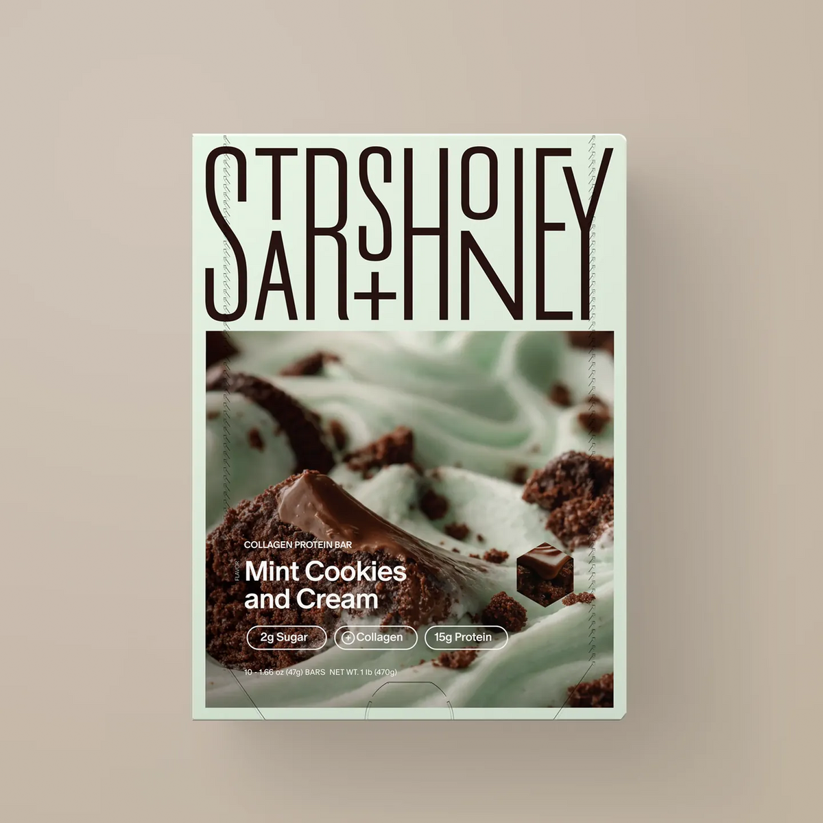 Stars and Honey Protein Bar - Mint Cookies and Cream - Nashua Nutrition